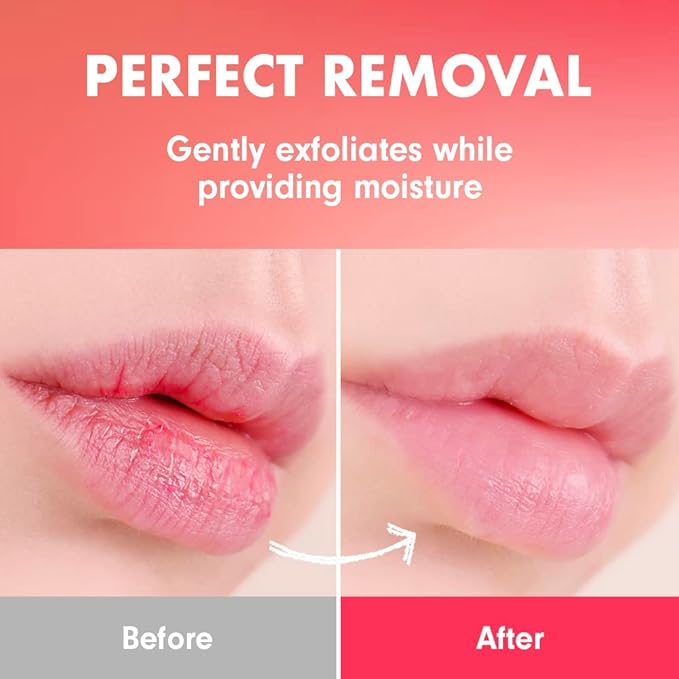 UNPA Bubi Bubi Bubble Lip Scrub Red 0.33 Fl Oz| Lip Bubble Moisturizer & Lip Scrubber | Lip Care Products for Lip Repair & Lip Lightening | Lip Scrubs Exfoliator & Moisturizer | Korean Lip Moisturizer-VivaGrace Women