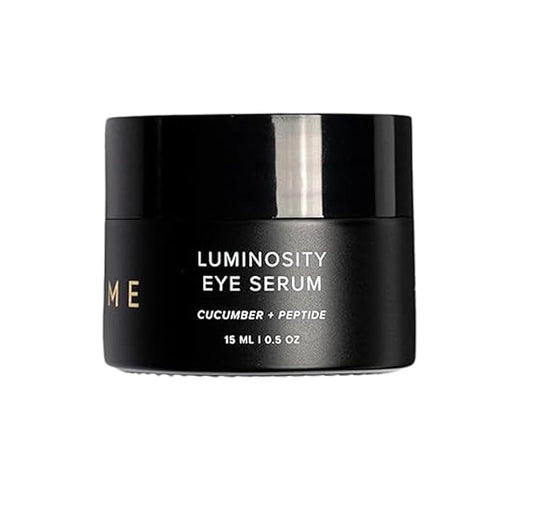DIME Beauty Luminosity Eye Serum, Eye Cream for Dark Circles and Puffiness, Caffeine Eye Cream, Puffy Eyes Treatment, 0.5 oz / 15 mL-VivaGrace Women