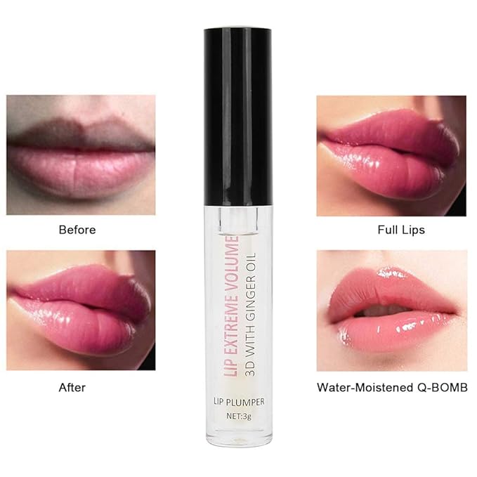 Lip Plumper Lip Enhancer Maximizer Gloss Moisturizing Lip Plumping Balm Serum Fuller Lips Lip Enhancer Lip Plumping Balm Lip Plumping Serum-VivaGrace Women