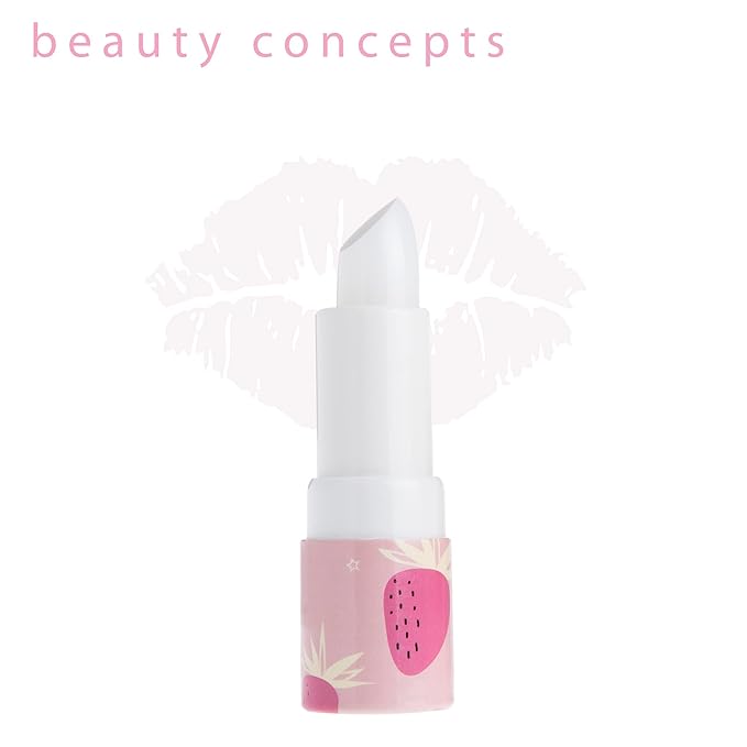 Beauty Concepts Fruity Faves Lip Balm Pack - 4 Pack Moisturizing Lip Balm for Dry Cracked Lips in Fresh Scents (Strawberry, Cherry, Pomegranate, and Watermelon)-VivaGrace Women
