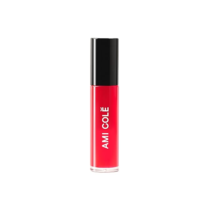 AMI COLÉ Hydrating Lip Treatment Oil 3in1 multitasker for your lips (Smitten), tinted lip gloss, hydrating lip gloss, moisturizing, natural-VivaGrace Women