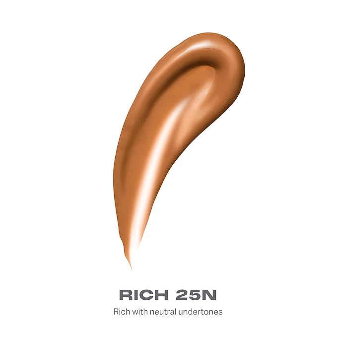 Morphe Lightform Liquid Foundation - Extended Hydration Foundation Makeup with a Lasting, Natural Radiant Finish - Long-Wearing Formula with Buildable, Medium Coverage - Rich 25N (1.01 fl oz)-VivaGrace Women