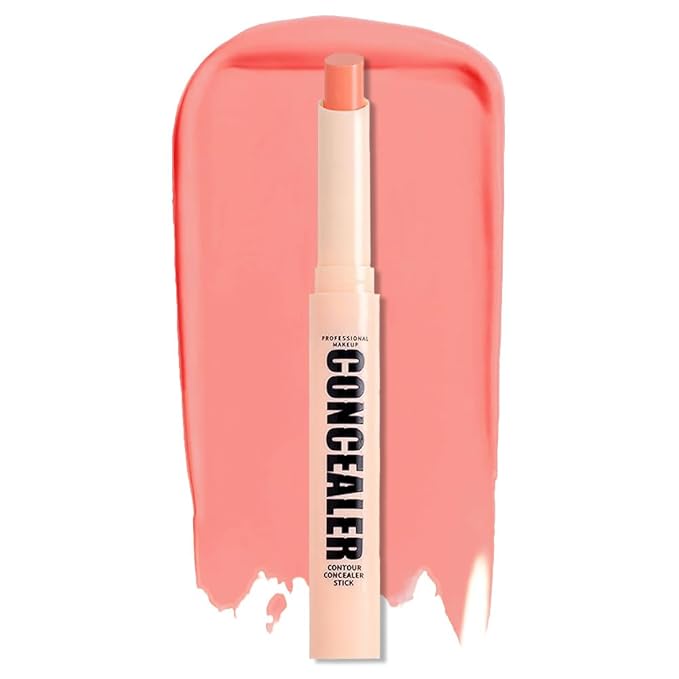 Kaely PROFESSIONAL MAKEUP Correcting Concealer Stick,Medium Coverage Concealer Crayon,under Eye Brightener Concealer for Dark Circles,corrector de ojeras,Lightweight,Vegan,01 DARK COFFEE-VivaGrace Women