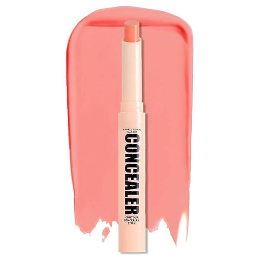 Kaely PROFESSIONAL MAKEUP Correcting Concealer Stick,Medium Coverage Concealer Crayon,under Eye Brightener Concealer for Dark Circles,corrector de ojeras,Lightweight,Vegan,01 DARK COFFEE-VivaGrace Women
