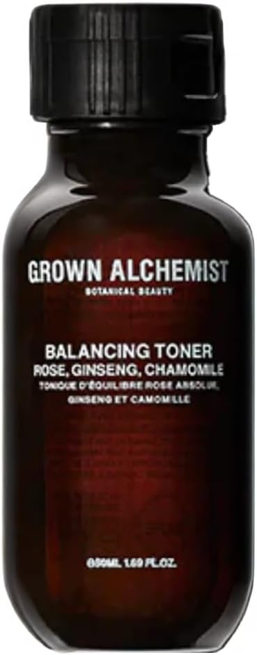 Grown Alchemist Balancing Toner, Alchohol-Free with Rose, Ginseng, Chamomile 50mL (Travel Size)-VivaGrace Women