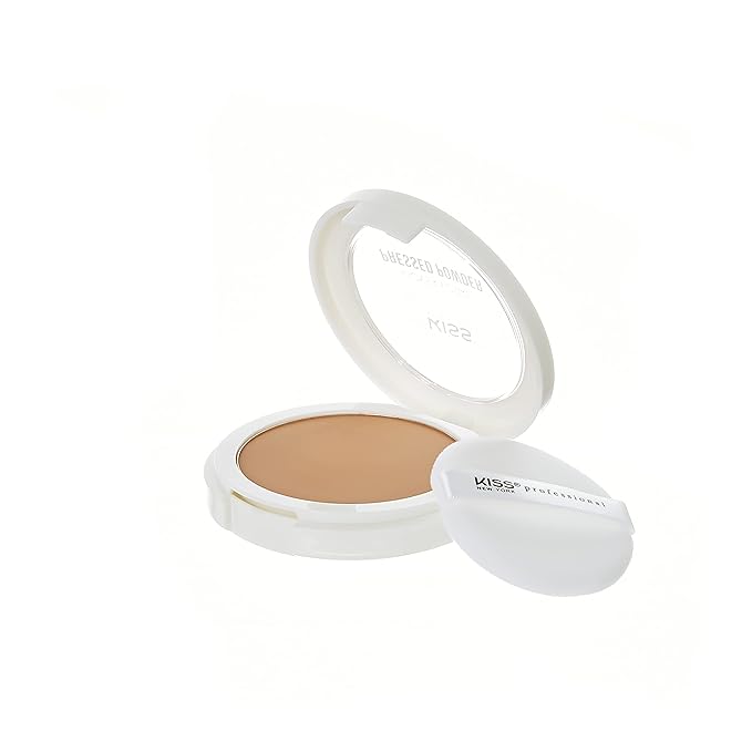 KISS Cover and Care Acne Control Pressed Powder- APP420 (Chestnut)-VivaGrace Women