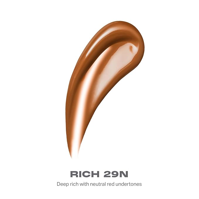 Morphe Lightform Liquid Foundation - Extended Hydration Foundation Makeup with a Lasting, Natural Radiant Finish - Long-Wearing Formula with Buildable, Medium Coverage - Rich 29N (1.01 fl oz)-VivaGrace Women