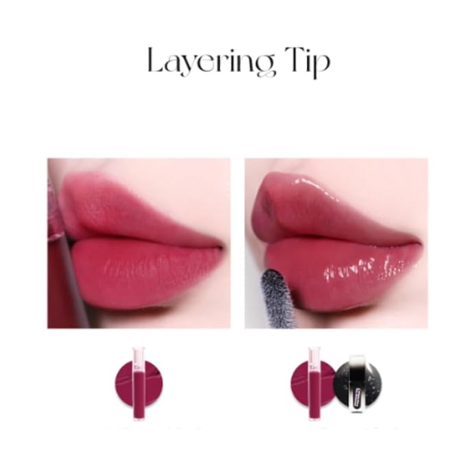 Keep In Touch The Black Plumper Tint | 2X Plumping Effect, Moisturizing Lip Gloss | Vegan and Cruelty-Free Korean Lip Tint (Royal Midnight)-VivaGrace Women