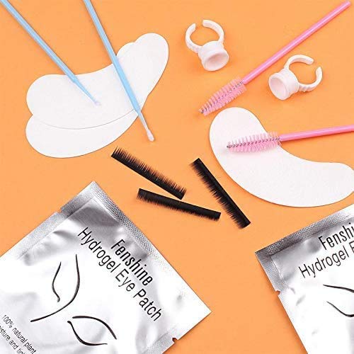 Fenshine 100 Pairs Eyelash Extension Eye Pads Lint Free Hydrogel Eye Patches Professional Under Eye Gel Pads for Lash Extensions Supplies (100 Pairs) …-VivaGrace Women