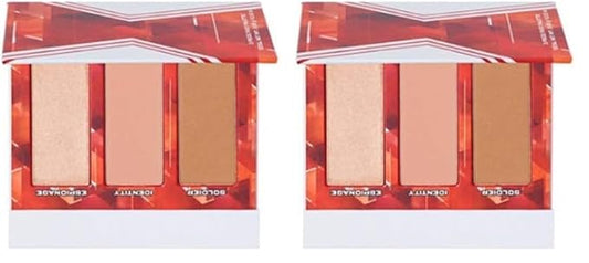 Markwins International Collection Marvel Black Widow Face Trio Palette ~ Light (Pack of 2)-VivaGrace Women
