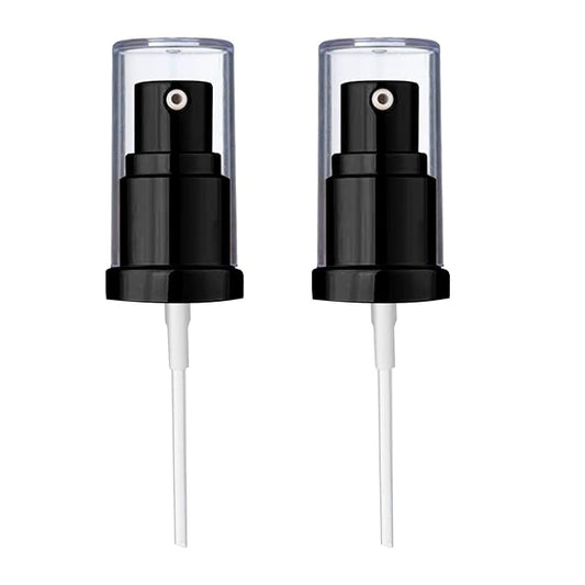 Chris.W 2Pack Foundation Pump Compatible with Maybelline Fit Me Liquid Foundation Makeup (Black+Black)-VivaGrace Women
