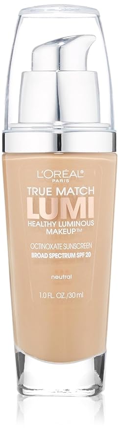 L'Oreal Paris True Match Lumi Healthy Luminous Makeup, N4 Buff Beige, 1 fl; oz.-VivaGrace Women