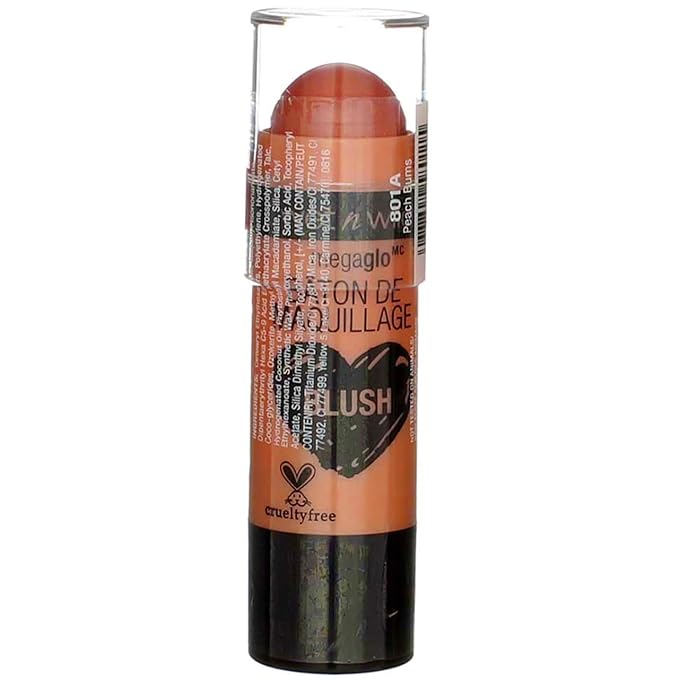 Wnw Megaglo Mkeup Stk 801 Size .21 O Wet N Wild Megaglo Makeup Stick 801a Peach Bums 0.21oz-VivaGrace Women