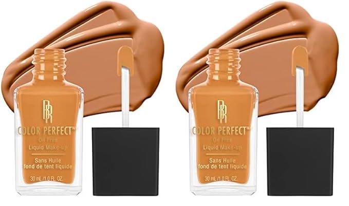 Black Radiance Color Perfect Liquid Full Coverage Foundation Makeup, Allspice, 1 Ounce (Pack of 2)-VivaGrace Women