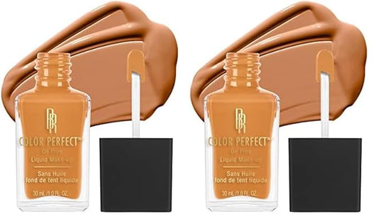 Black Radiance Color Perfect Liquid Full Coverage Foundation Makeup, Allspice, 1 Ounce (Pack of 2)-VivaGrace Women