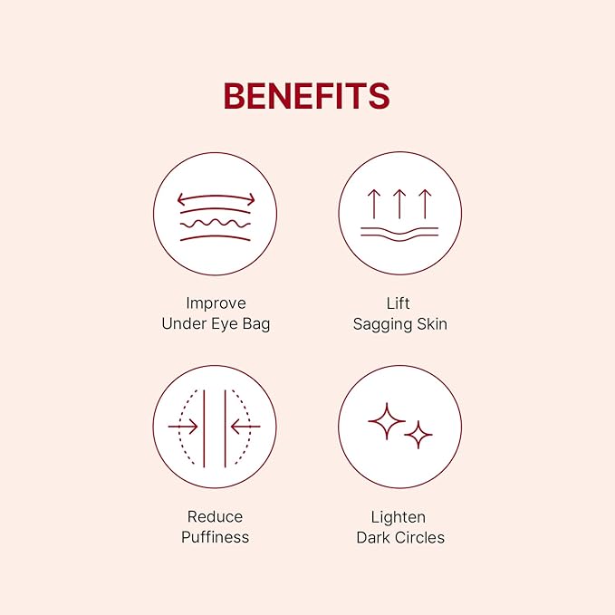Wrinkle-fit Tangle Eye Cream(Refill), Protein Collagen Eye Cream for Pufiness, Under-eye Bags, Dark Circles, Under Eye Treatment, 0.67 fl oz-VivaGrace Women