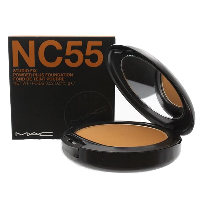 M.A.C Studio Fix Powder Plus Foundation NC55, 0.52 Ounce-VivaGrace Women