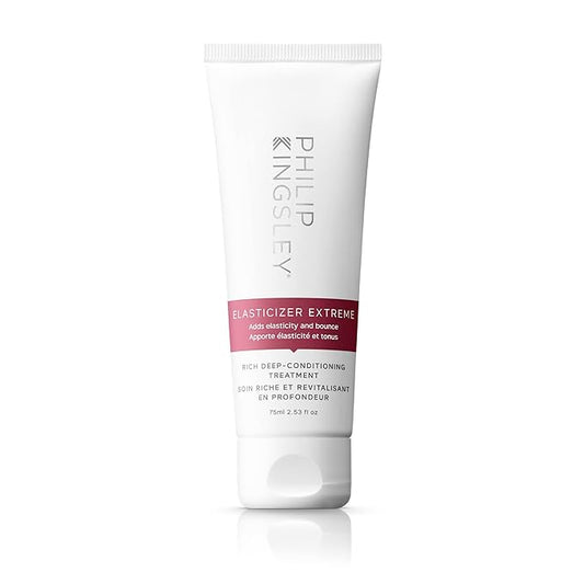 PHILIP KINGSLEY Elasticizer Extreme Deep-Conditioning Hair Mask Repair Treatment for Dry Curly Hair and Over-Processed or Damaged Hair Deeply Conditions, Adds Bounce and Shine, 2.5 oz-VivaGrace Women