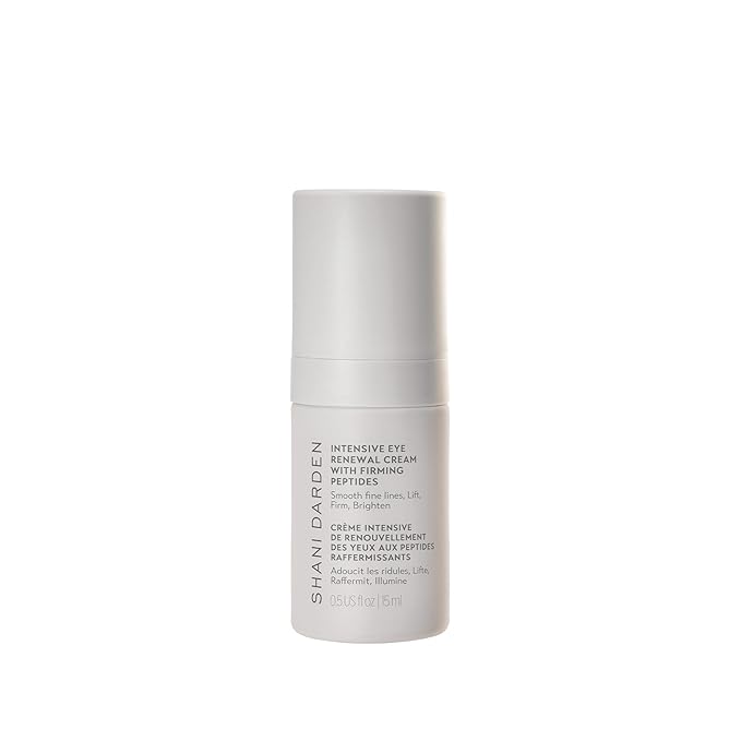 SHANI DARDEN Intensive Eye Renewal Cream, Hydrating Under Eye Cream for Dark Circles, Fine Lines, Wrinkles & Crows Feet with Niacinamide, Shea Butter & Ceramide, Crease-Free & Makeup-Ready, 0.50 fl oz-VivaGrace Women