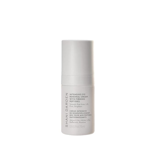 SHANI DARDEN Intensive Eye Renewal Cream, Hydrating Under Eye Cream for Dark Circles, Fine Lines, Wrinkles & Crows Feet with Niacinamide, Shea Butter & Ceramide, Crease-Free & Makeup-Ready, 0.50 fl oz-VivaGrace Women