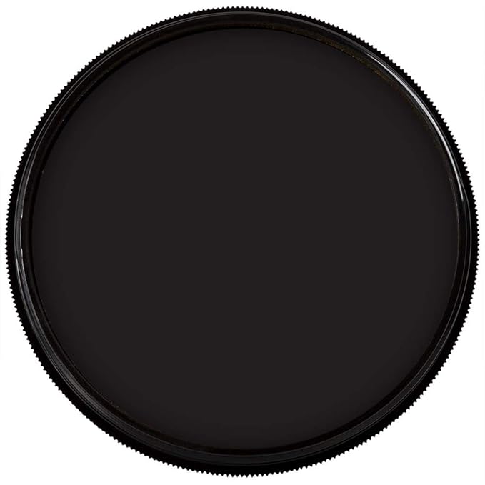 Mehron Makeup Foundation Greasepaint | Stage, Face Paint, Body Paint, Halloween Makeup 1.25 oz (38 g) (BLACK)-VivaGrace Women