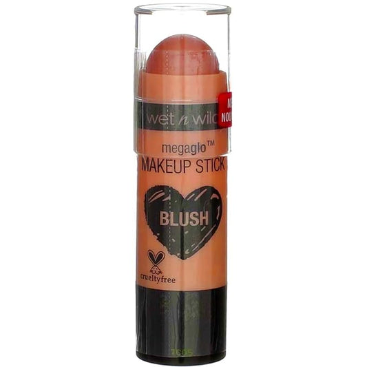 Wnw Megaglo Mkeup Stk 801 Size .21 O Wet N Wild Megaglo Makeup Stick 801a Peach Bums 0.21oz-VivaGrace Women