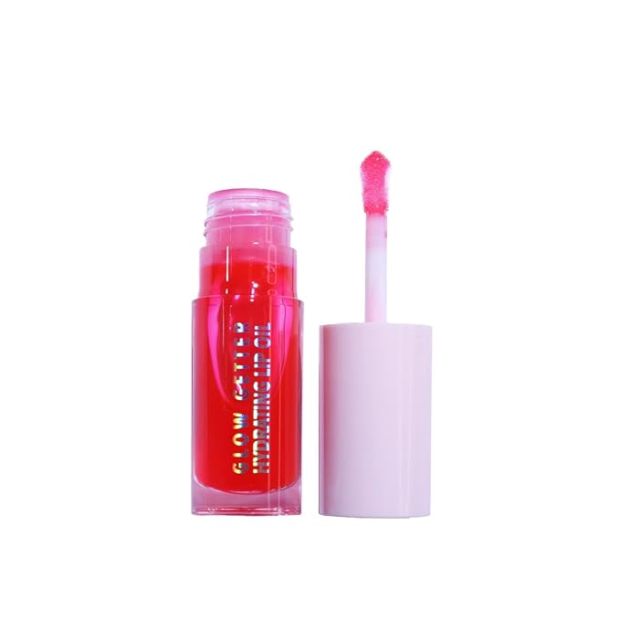 Glow Getter Hydrating Lip Oil (008, Juicy Red)-VivaGrace Women