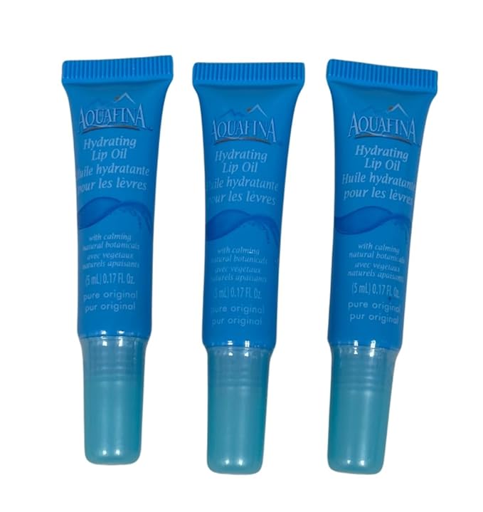 Aquafina Lip Oil - 3 Tubes - Original-VivaGrace Women