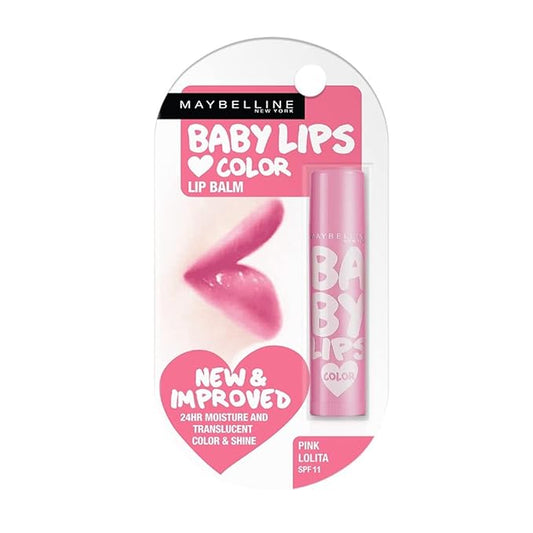 Maybelline Baby Lips Loves Color Lipcare Spf 16 - Pink Lolita-VivaGrace Women
