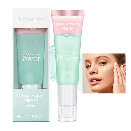 AKARY Gel-Based & Hydrating Face Primer For Smoothing Skin & Gripping Makeup With Hyaluronic Acid, Long-Wear Foundation Face Primer for Oil Control, Pores Fine Lines Minimizer, 0.81 Fl Oz, 01 Clear-VivaGrace Women