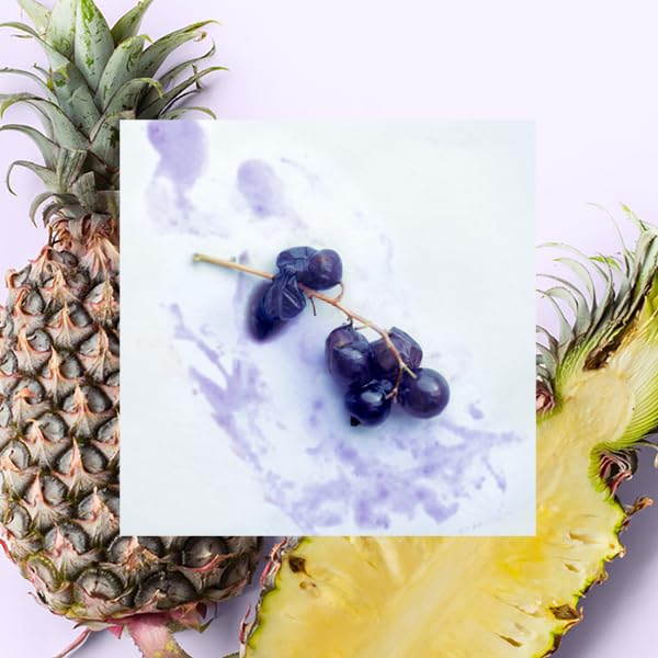 Raw Sugar Pineapple + Maqui Berry + Coconut Hand Soap, Body Scrub & Body Butter Bundle, Body Care for Dry Skin, Exfoliate and Moisturize, Hand Wash + Body Care - Formulated without Sulates and Paraben-VivaGrace Women