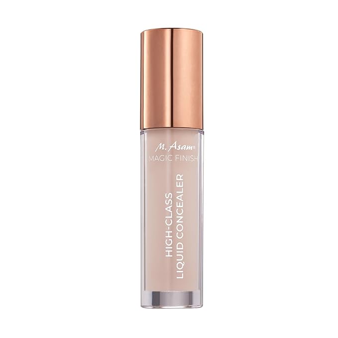 M. Asam MAGIC FINISH HIGHCLASS LIQUID CONCEALER Fair (0.13 fl oz) - 4-in-1 Concealer With Mimic-Lift complex & High Coverage For Dark Circles & Blemishes, Vegan Make Up With Illuminating Pigments-VivaGrace Women