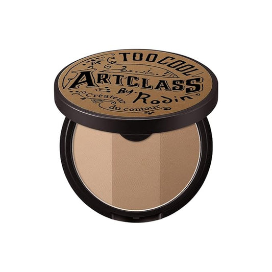 Too Cool for School - Toned Contour Palette, Bronzer Contour Powder, Korean Contour Palette for Warm and Cool Skin Tones, Face Powder Artclass By Rodin Shading Master(#1.5 Neutral)