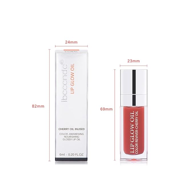Plumping, Hydrating Lip Gloss - Long Lasting, Non-sticky Tinted Balm Revitalizes Dry Lips (ROSEWOOD)-VivaGrace Women