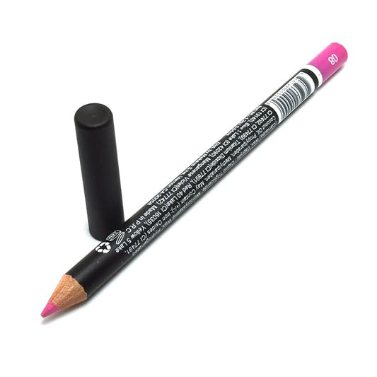 Pick 1 Color Water Proof Eye & Lip Liner Pencil Eyeliner Lipliner 0.04 oz / 1.2g + Zipper Bag (WP08 : HOT PINK)