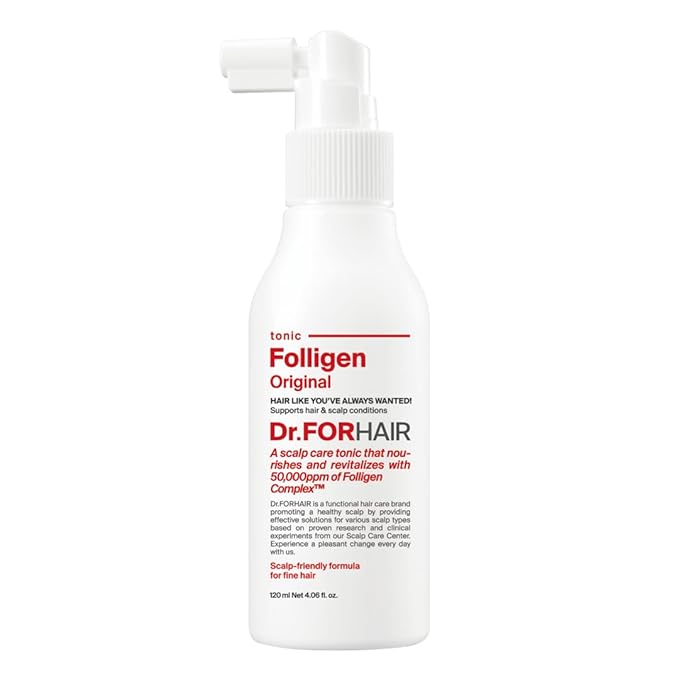 Dr.FORHAIR Folligen Tonic 120 ml/4.06 fl. oz. | Hair Strengthening | Scalp Care | Nourishes, Revitalizes and Strengthens-VivaGrace Women