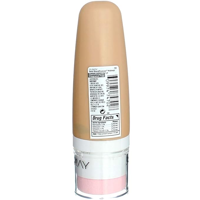 Almay Best Blend Forever Foundation, Ivory, 1 fl. oz., SPF 40 Broad Spectrum-VivaGrace Women