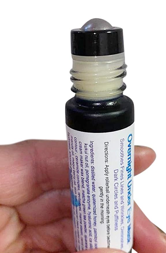 Diva Stuff Overnight Under Eye Mask for Wrinkles, Dark Circle and Puffiness, Firm Up The Skin Under Your Eyes While You SIeep, 1/2 oz-VivaGrace Women