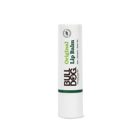 Bulldog Mens Skincare and Grooming Original Lip Balm with Peppermint Oil, 0.15 Ounces-VivaGrace Women