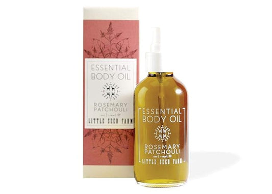 Little Seed Farm Essential Body Oil, Rosemary Patchouli, 4.0 Ounce-VivaGrace Women