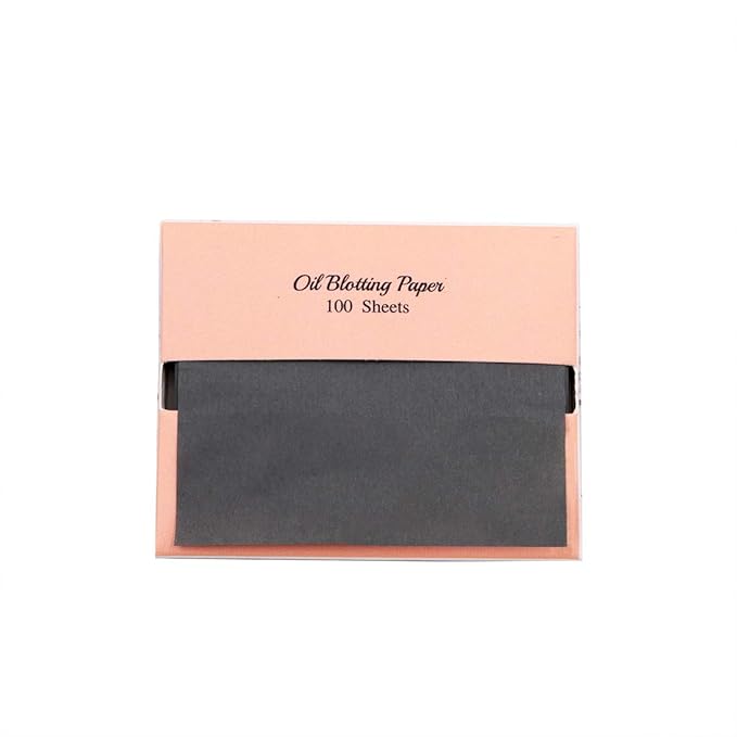 [200 Counts + Mirror Case] Christmas Edition Natural Bamboo Charcoal Oil Blotting Sheets for Face with Mirror Case-VivaGrace Women