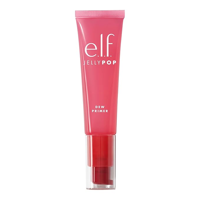 e.l.f. Jelly Pop Dew Primer, Limited Edition Translucent Face Primer For Moisturizing & Smoothing Skin & Gripping Makeup, Vegan & Cruelty-Free-VivaGrace Women