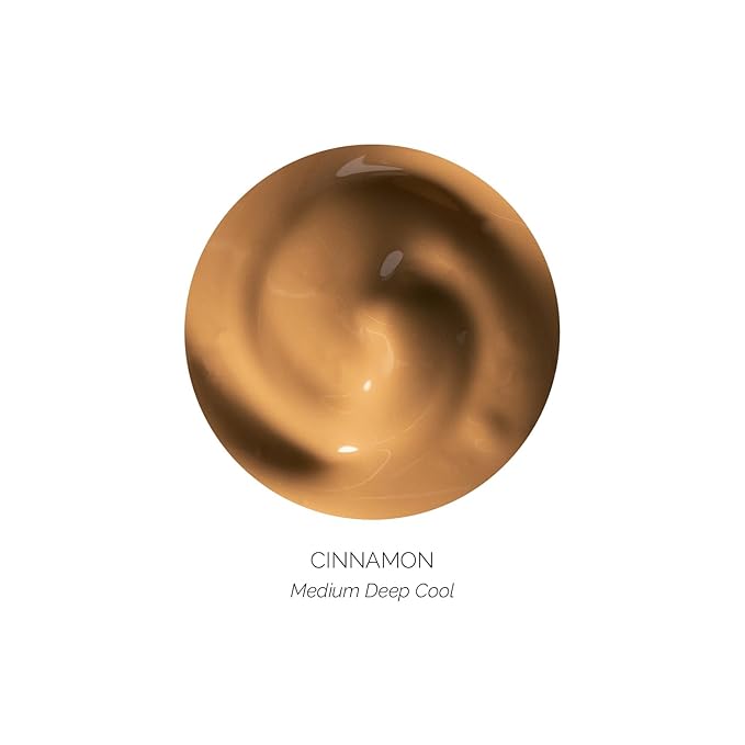 OFIR Skin Satin Medium Coverage Foundation | Buildable, Non-Creasing Finish | Vegan, Cruelty-Free, Paraben-Free Makeup | Blue Light Protection | 1 FL OZ (Cinnamon - Medium Deep Cool)-VivaGrace Women