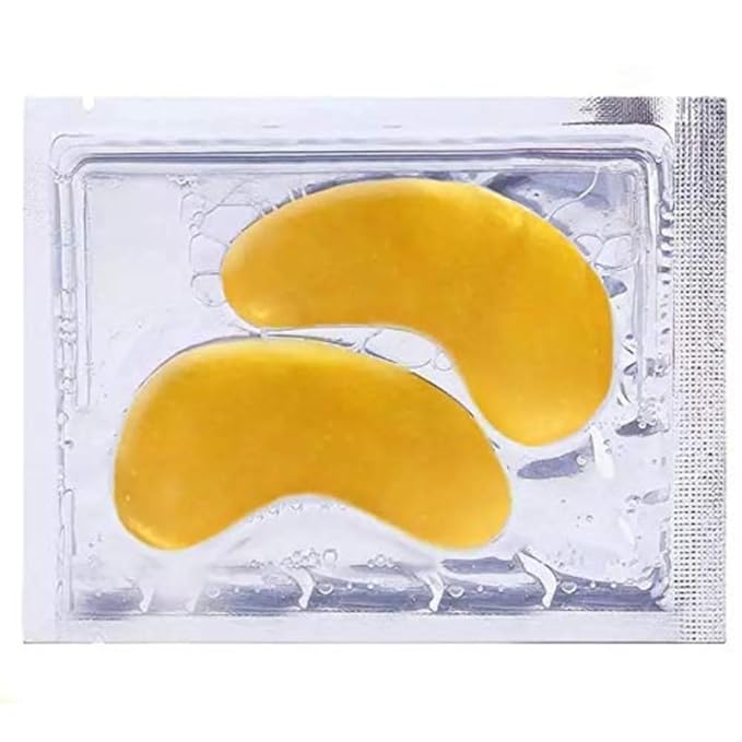 32 Pairs 24K Gold Under Eye Patches with 4 pieces of Lip Mask, Anti-Aging Eye Mask, Under Eye Mask Dark Circles and Puffiness, Wrinkles Patches with Hydrogel, Collagen Eye Pad-VivaGrace Women
