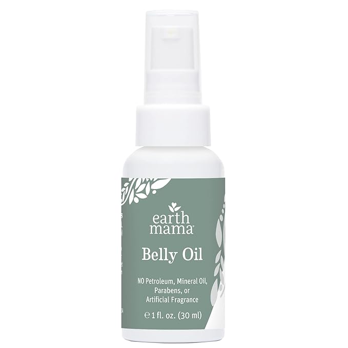 Earth Mama A Little Something for Mama-to-Be Gift Box | Maternity Safe Skin Care Set, Expecting and New Mom Gifts, Organic Body Wash, Belly Butter, Belly Oil, Deodorant and Lip Balm, 5 Pieces-VivaGrace Women