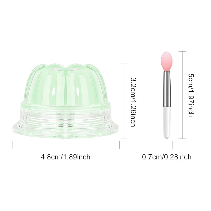 2Pc Jelly Lip Mask Overnight,Fruity Avocado Lip Sleeping Mask Day Night Repair Kawaii Lip Balm Hydrate Plump Dry Lip Scrubs Exfoliator,Lip Care Lip Moisturizer with Collagen-Avocado-VivaGrace Women