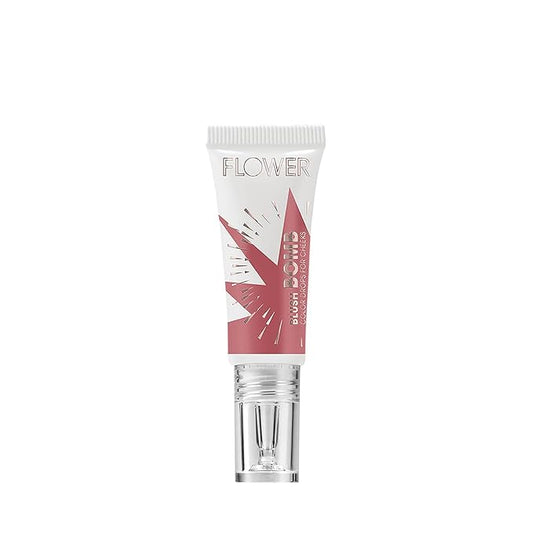 FLOWER Beauty By Drew Barrymore Liquid Blush Makeup Bomb Color Drops -Silky Lightweight Formula + Gel Cream Blush for Cheeks - Radiant + Glossy Finish - Buildable + Lightweight Formula - Cruelty-Free + Vegan (Cheeky)-VivaGrace Women