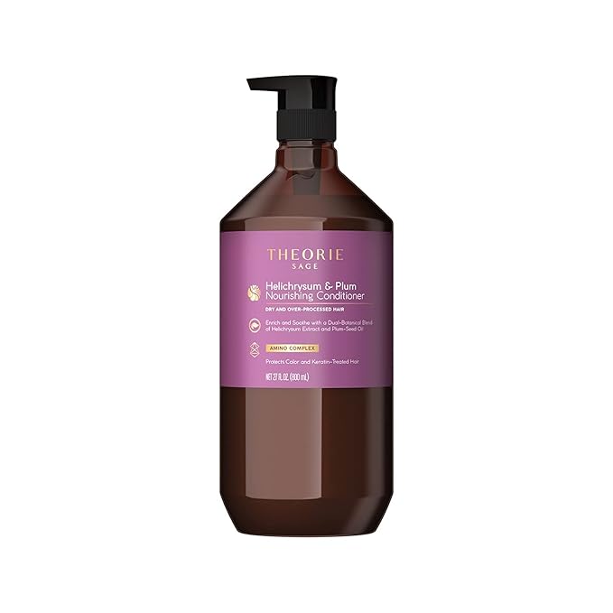 Theorie Helichrysum & Plum - Nourishing Conditioner - For Dry & Over Processed Hair, 800mL-VivaGrace Women