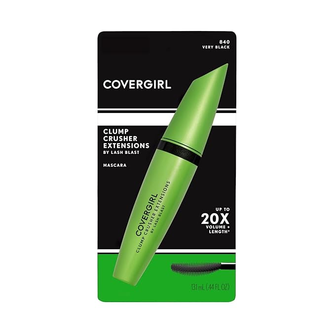 COVERGIRL Clump Crusher Extensions LashBlast Mascara, Very Black, 0.44 Fl Oz (Pack of 1)