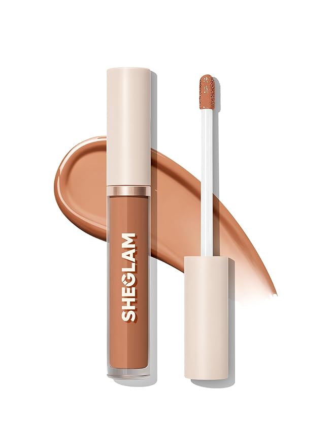 SHEGLAM 12HR Full Coverage Concealer Matte Finish Concealer Stick for Under Eye and Dark Circles - Chestnut-VivaGrace Women